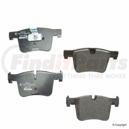 2519901 by TEXTAR - Disc Brake Pad for BMW