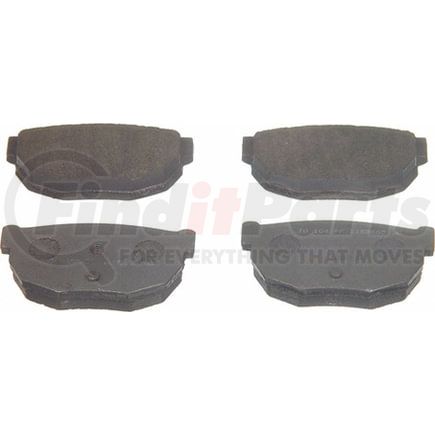 PD231 by WAGNER - Wagner ThermoQuiet PD231 Ceramic Disc Brake Pad Set