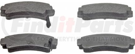 PD511 by WAGNER - Wagner ThermoQuiet PD511 Ceramic Disc Brake Pad Set