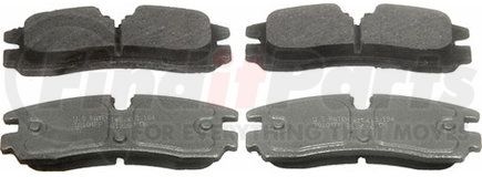 PD754 by WAGNER - Wagner ThermoQuiet PD754 Ceramic Disc Brake Pad Set