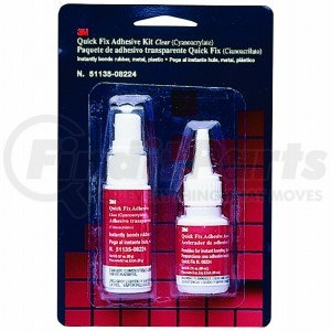 8224 by 3M - Automix™ Quick Fix Adhesive Kit 08224, 0.7 oz adhesive/2.0 oz accelerator, 6/cs