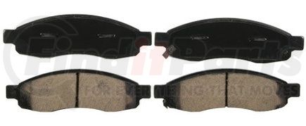 ZD1015 by WAGNER - QuickStop Ceramic Disc Brake Pad Set