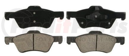 ZD1047A by WAGNER - QuickStop Ceramic Disc Brake Pad Set