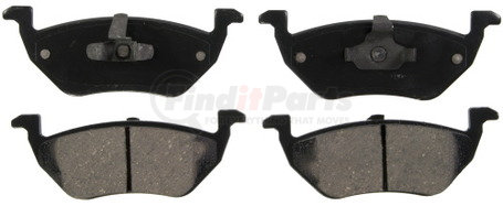 ZD1055 by WAGNER - QuickStop Ceramic Disc Brake Pad Set