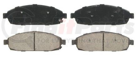 ZD1080 by WAGNER - QuickStop Ceramic Disc Brake Pad Set