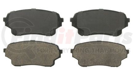 ZD1105 by WAGNER - QuickStop Ceramic Disc Brake Pad Set