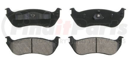 ZD1109A by WAGNER - QuickStop Ceramic Disc Brake Pad Set