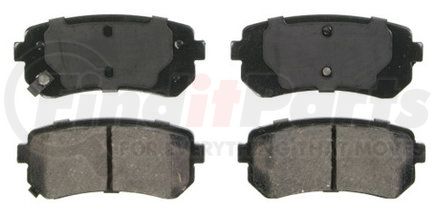 ZD1157 by WAGNER - QuickStop Ceramic Disc Brake Pad Set