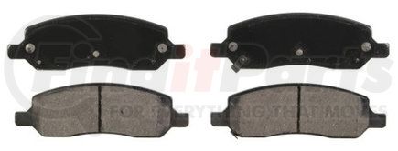 ZD1172 by WAGNER - QuickStop Ceramic Disc Brake Pad Set