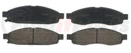 ZD1183 by WAGNER - QuickStop Ceramic Disc Brake Pad Set