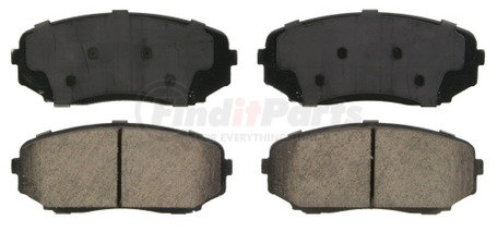 ZD1258A by WAGNER - QuickStop Ceramic Disc Brake Pad Set