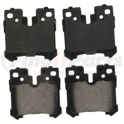 ZD1283 by WAGNER - QuickStop Ceramic Disc Brake Pad Set