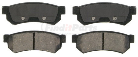 ZD1315 by WAGNER - QuickStop Ceramic Disc Brake Pad Set