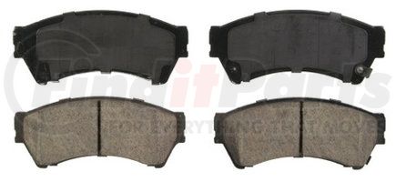 ZD1192 by WAGNER - QuickStop Ceramic Disc Brake Pad Set