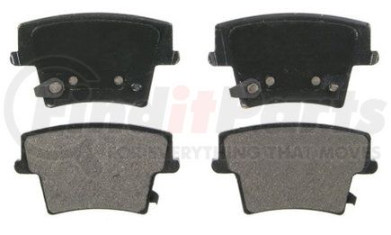 ZX1057B by WAGNER - QuickStop Semi-Metallic Disc Brake Pad Set