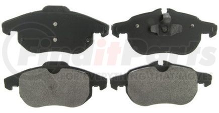 ZX1106 by WAGNER - QuickStop Semi-Metallic Disc Brake Pad Set