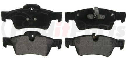 ZX1122 by WAGNER - QuickStop Semi-Metallic Disc Brake Pad Set