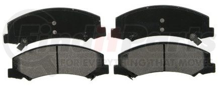 ZX1159 by WAGNER - QuickStop Semi-Metallic Disc Brake Pad Set