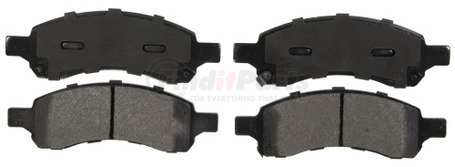 ZX1169 by WAGNER - QuickStop Semi-Metallic Disc Brake Pad Set