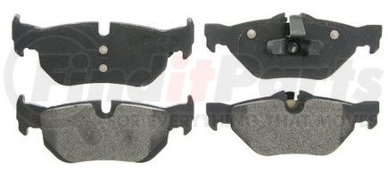 ZX1267 by WAGNER - QuickStop Semi-Metallic Disc Brake Pad Set