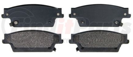 ZX1020A by WAGNER - QuickStop Semi-Metallic Disc Brake Pad Set