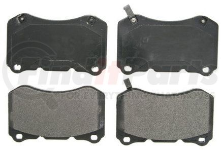 ZX1049 by WAGNER - QuickStop Semi-Metallic Disc Brake Pad Set