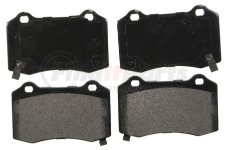 ZX1053 by WAGNER - QuickStop Semi-Metallic Disc Brake Pad Set