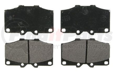 ZX137 by WAGNER - QuickStop Semi-Metallic Disc Brake Pad Set