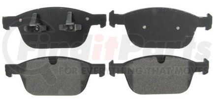 ZX1412 by WAGNER - QuickStop Semi-Metallic Disc Brake Pad Set