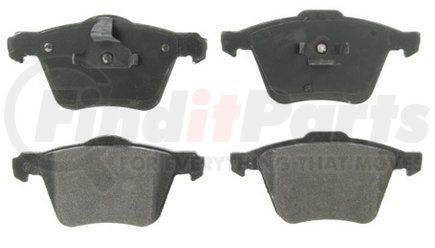 ZX1003 by WAGNER - QuickStop Semi-Metallic Disc Brake Pad Set