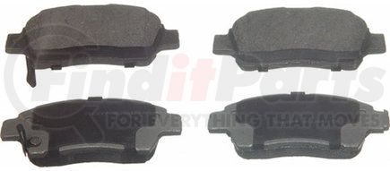 QC831 by WAGNER - Wagner ThermoQuiet QC831 Ceramic Disc Brake Pad Set