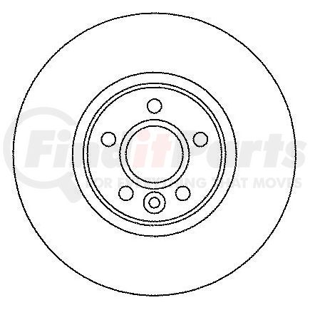 355114091 by HELLA - Brake Rotor