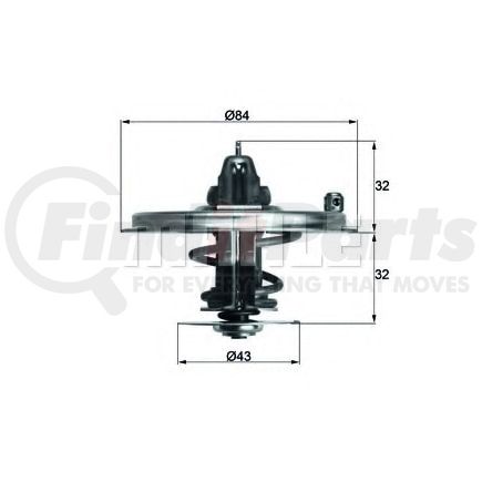 HELLA TX36-80D THERMOSTAT INSERT BM