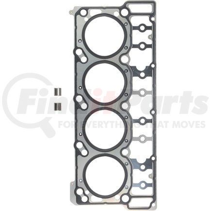 61-10405-00 by VICTOR REINZ GASKETS - Multi-Layer Steel Cylinder Head Gasket for Ford 6.0L V8 (18mm Dowel Pins)