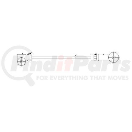 90554906 by HALDEX - Air Suspension Sensor Linkage Kit - 8.88", Includes Rod, Hose Clamp, Short Connector