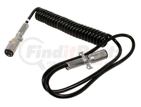 24-4721 by PHILLIPS INDUSTRIES - Trailer Air Brake Air Line Assembly - 15 ft. Coiled with Zinc Die-Cast Plugs