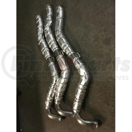 3819393C3 by NAVISTAR - INTERNATIONAL PIPE EXHAUST CGI ASSY W/BELLO