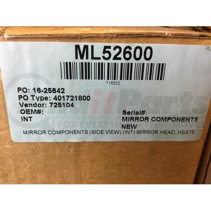 ML52600 by NAVISTAR - INTERNATIONAL MIRROR HEAD  HEAT