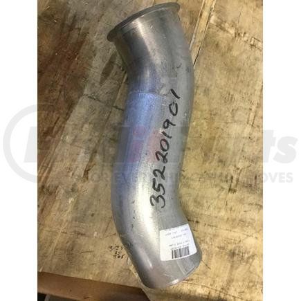 3522019C1 by NAVISTAR - INTERNATIONAL PIPE EXHAUST*S-60 @4.0 DEG W/9