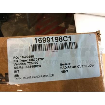 1699198C1 by NAVISTAR - RADIATOR ASSEMBLIES (Surplus Inventory - Subject to Availability)