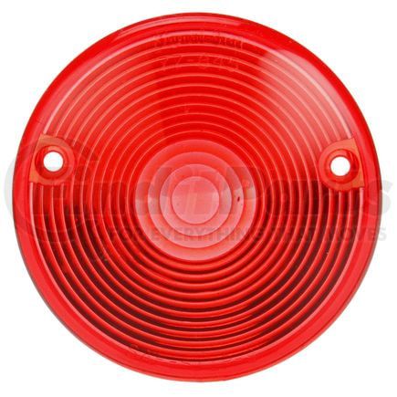 2201 by TRUCK-LITE - Marker Light Lens - Round, Red, Acrylic