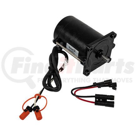 3010220 by BUYERS PRODUCTS - Vehicle-Mounted Salt Spreader Spinner Motor - Plain Finish, with Adapter
