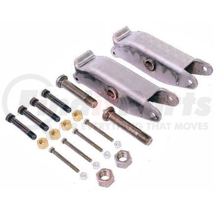 K71-365-00 by DEXTER AXLE - Suspension Equalizer Beam Bracket - Slipper Spring Kit, for 2800-6000 lbs Axles, 33.5" Axle Spacing