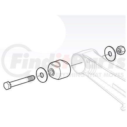 48100394 by SAF-HOLLAND - Suspension Equalizer Beam Bushing