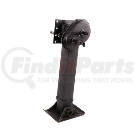 A401L-G3-17 by JOST - Trailer Landing Gear - Inside Mount, Non-Gear, 10" x 10" Low-Profile Cushion Foot, 17" Travel Size