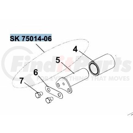 JOST SK75014-06 Fifth Wheel Fitting | FinditParts