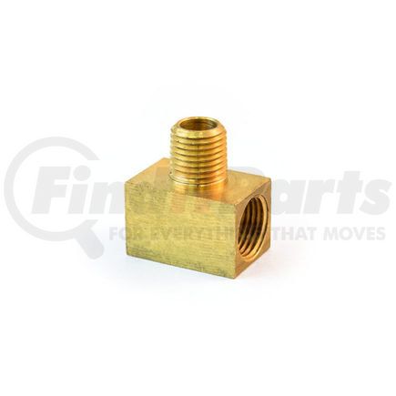 S245IF-4-2 by TRAMEC SLOAN - Air Brake Fitting - 1/4 Inch x 1/8 Inch Inverted Flare Male Branch Tee
