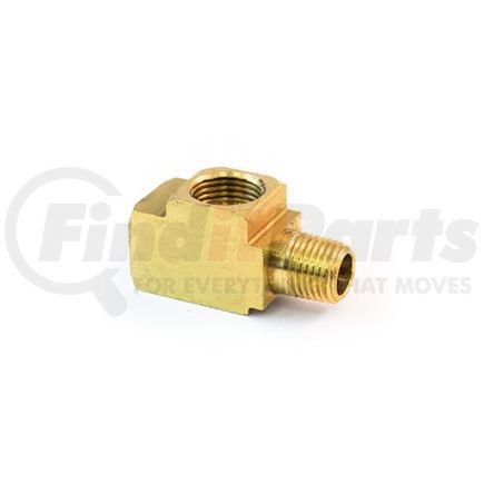 S251IF-4-2 by TRAMEC SLOAN - Air Brake Fitting - 1/4 Inch x 1/8 Inch Inverted Flare Male Run Tee