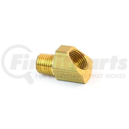 S259IF-6-4 by TRAMEC SLOAN - Air Brake Fitting - 3/8 Inch x 1/4 Inch Inverted Flare 45 Degree Elbow