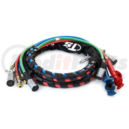 451258 by TRAMEC SLOAN - 4-in-1 Wrap with Red & Blue Hose, 15', MAXXGrips, Sonoagrip ABS, Single Pole Liftgate